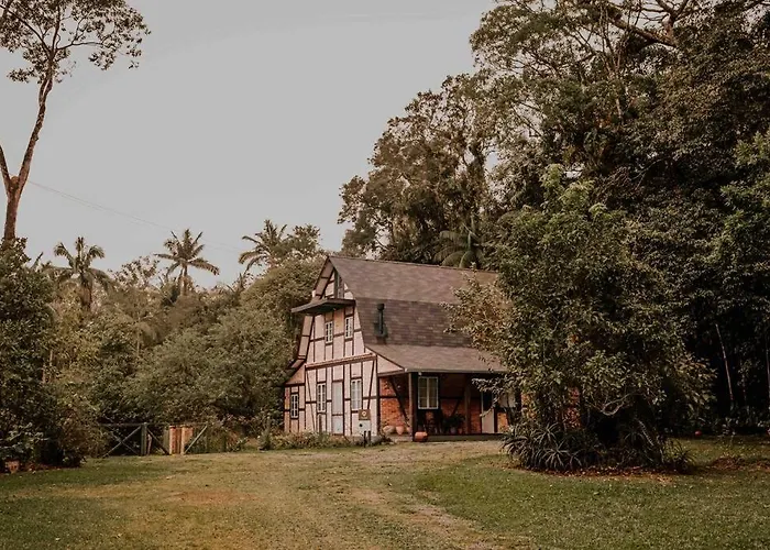 Casa de campo em Joinville com Hidro e café da manhã